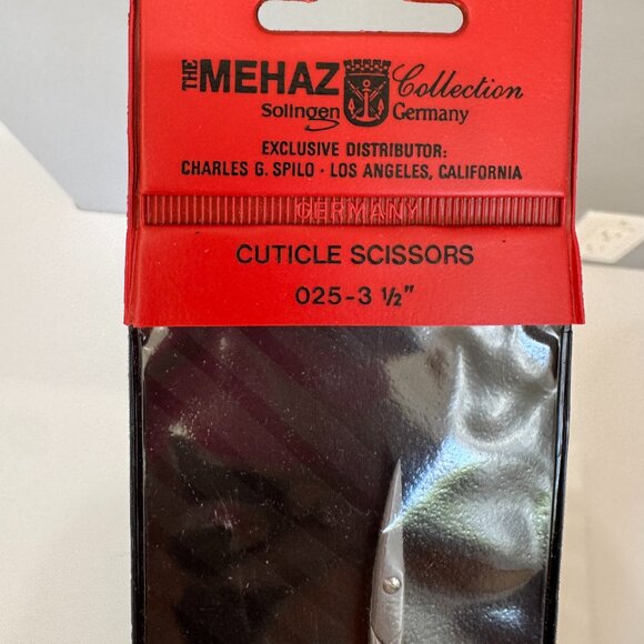 Mehaz New Curved Cuticle Scissors - Picture 2 of 2